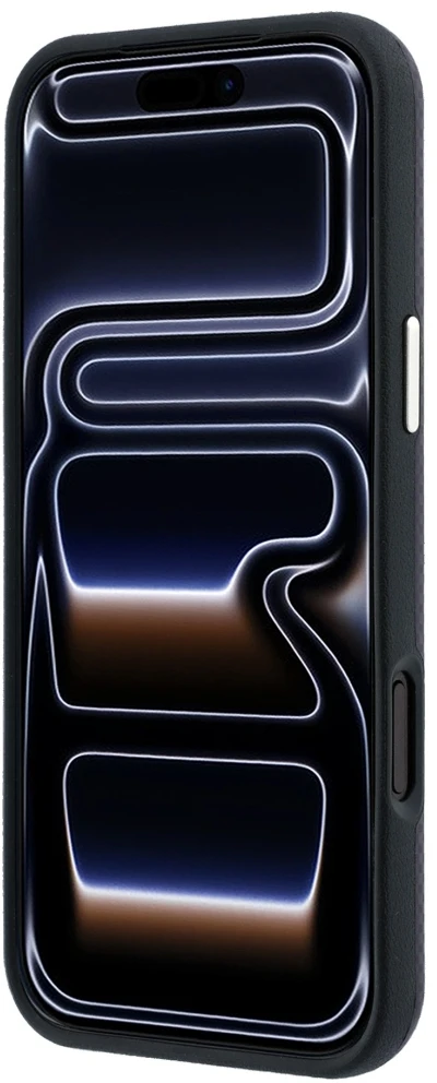 Dėklas Guess Kevlar Triangle Logo MagSafe do iPhone 18 Pro / 17 Pro bordo spalvos