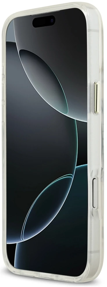Dėklas Guess Metal Outline MagSafe Case for iPhone 17 Pro Max / 18 Pro Max - Gold