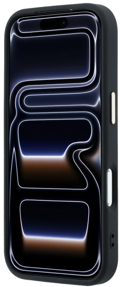 Dėklas Guess Saffiano Small 4G & Classic Logo MagSafe do iPhone 18 Pro Max / 17 Pro Max juoda