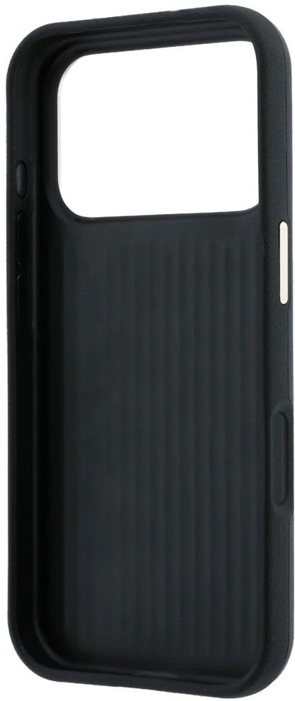 Dėklas Guess Smooth & Big Strass Logo do iPhone 18 Pro Max / 17 Pro Max juoda