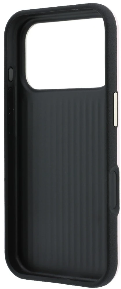 Dėklas Guess Smooth & Big Strass Logo do iPhone 18 Pro / 17 Pro rožinė