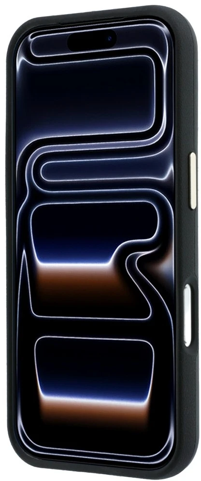 Dėklas Guess Smooth & Big Strass Logo do iPhone 18 Pro / 17 Pro juoda