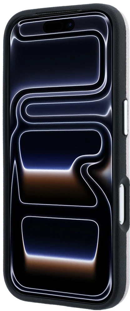Dėklas Karl Lagerfeld Grained Choupette Head Metal MagSafe Case for iPhone 17 Pro Max / 18 Pro Max - Rožinė