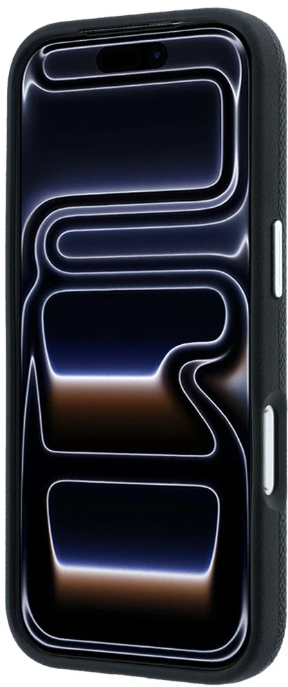Dėklas Karl Lagerfeld Grained Choupette Head Metal MagSafe Case for iPhone 17 Pro Max / 18 Pro Max - Juodas