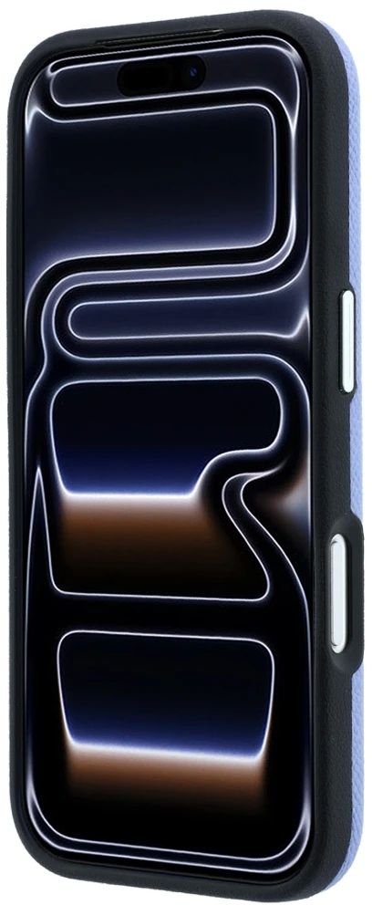 Dėklas Cg Mobile Sas Karl Lagerfeld Grained Embossed Ring & Kameo Logo MagSafe case for Iphone 18 Pro / 17 Pro mėlynas