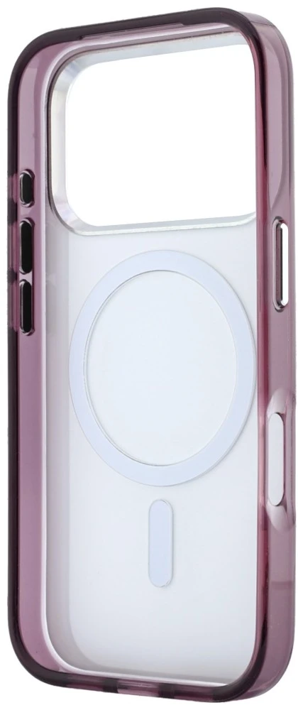Dėklas Karl Lagerfeld IML Ikonik Sketch Print MagSafe case for iPhone 18 Pro Max / 17 Pro Max burgundy