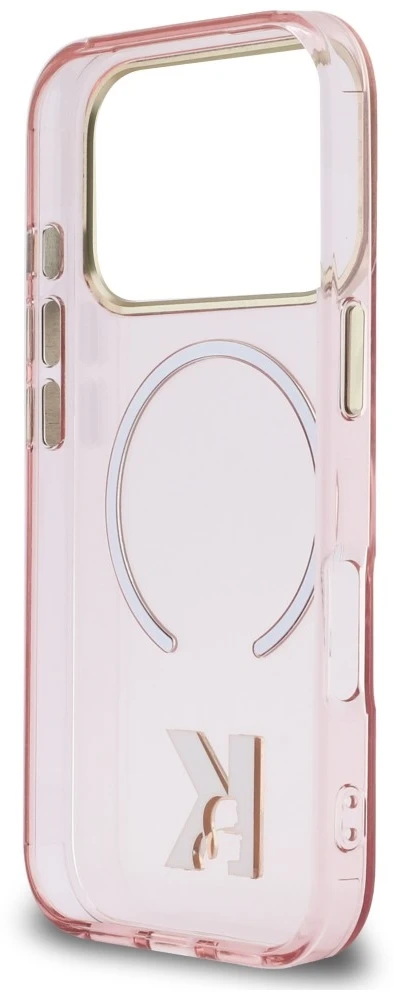 Dėklas Karl Lagerfeld IML K Head Case for iPhone 18 Pro Max / 17 Pro Max - Rožinė