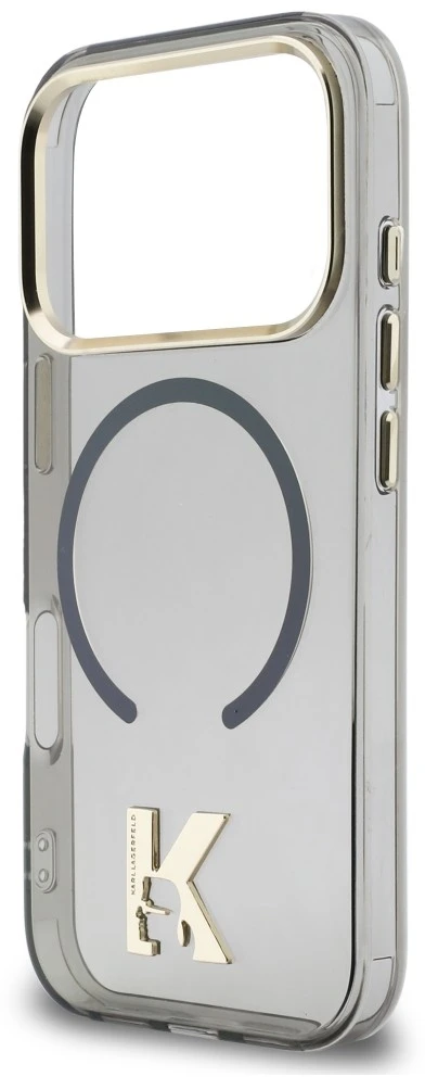 Dėklas Karl Lagerfeld IML K Head Case for iPhone 18 Pro Max / 17 Pro Max - Juodas