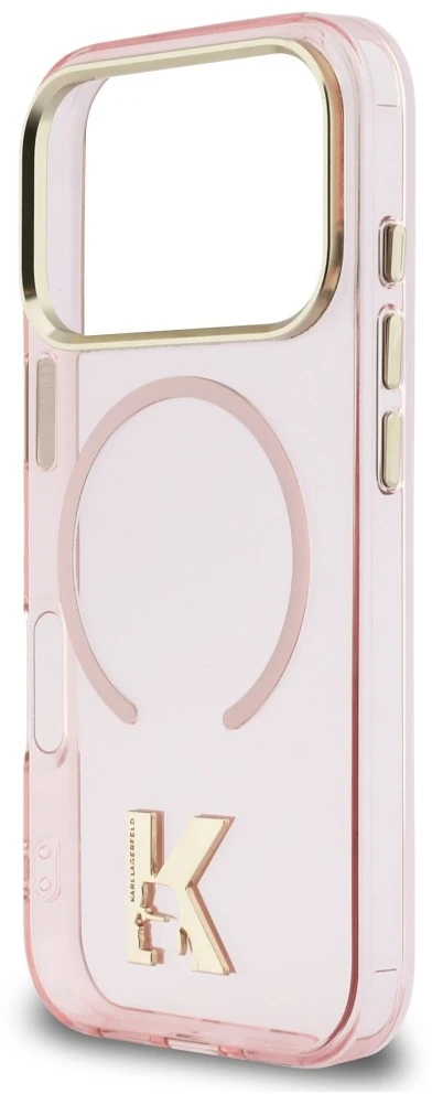 Dėklas Karl Lagerfeld IML K Head Case for iPhone 18 Pro Max / 17 Pro Max - Rožinė