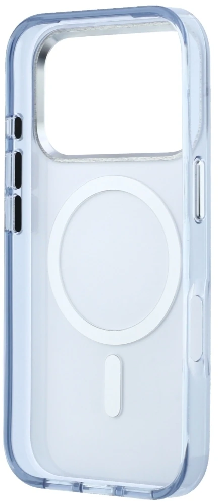 Dėklas Karl Lagerfeld IML Karl&Choupette Bodies Sketch Print MagSafe case for iPhone 17 Pro / 18 Pro - light mėlynas
