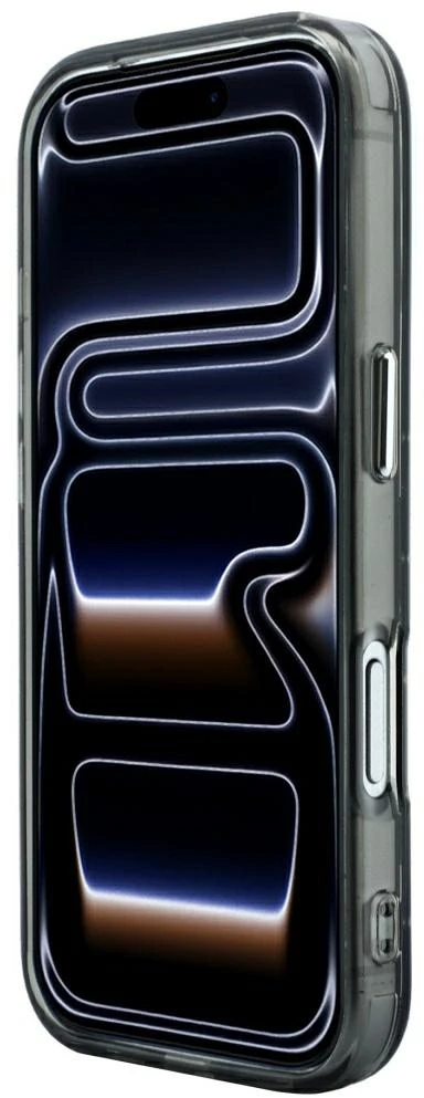 Dėklas Karl Lagerfeld IML Rhinestones Allover and Electroplated Logo skirtas iPhone 18Pro Max/17 Pro Max b