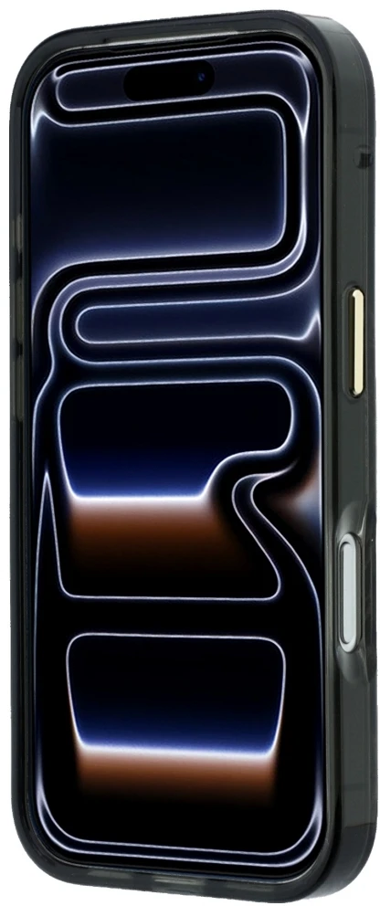 Dėklas Karl Lagerfeld IML Signature Zebra Glitter MagSafe Case for iPhone 17 Pro Max / 18 Pro Max - Gold