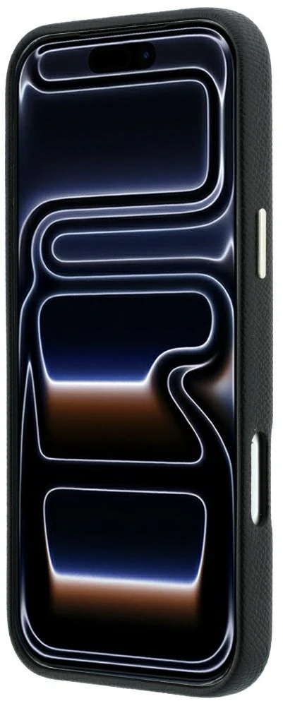Dėklas Karl Lagerfeld Smooth Big Resin Signature Logo Case for iPhone 18 Pro Max / 17 Pro Max - Juodas