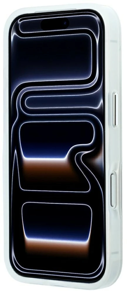 Dėklas Karl Lagerfeld Smooth Karl & Choupette Bodies Sketch MagSafe Case for iPhone 18 Pro / 17 Pro - rusvai gelsvas