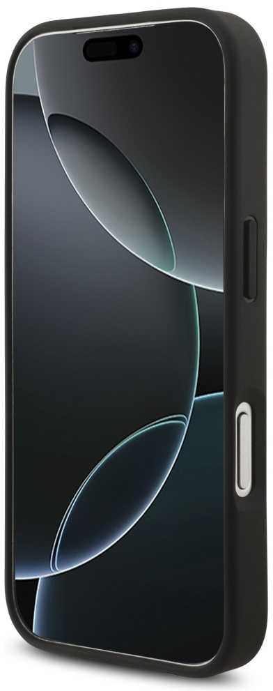 Lacoste PU Nomogramme Gold Logo MagSafe dėklas skirtas iPhone 17 Pro juodos spalvos