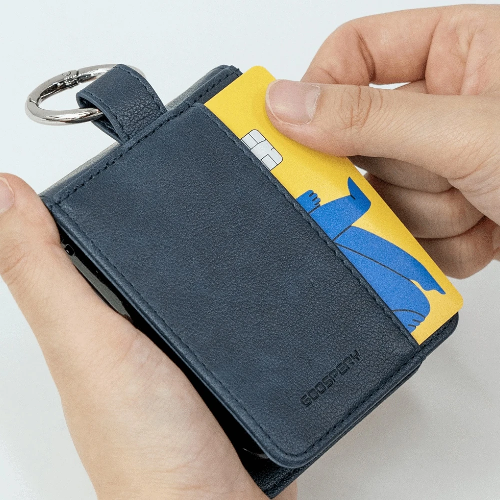 Mercury Basic Diary dėklas skirtas Samsung Galaxy Z Flip8, tamsiai mėlyna