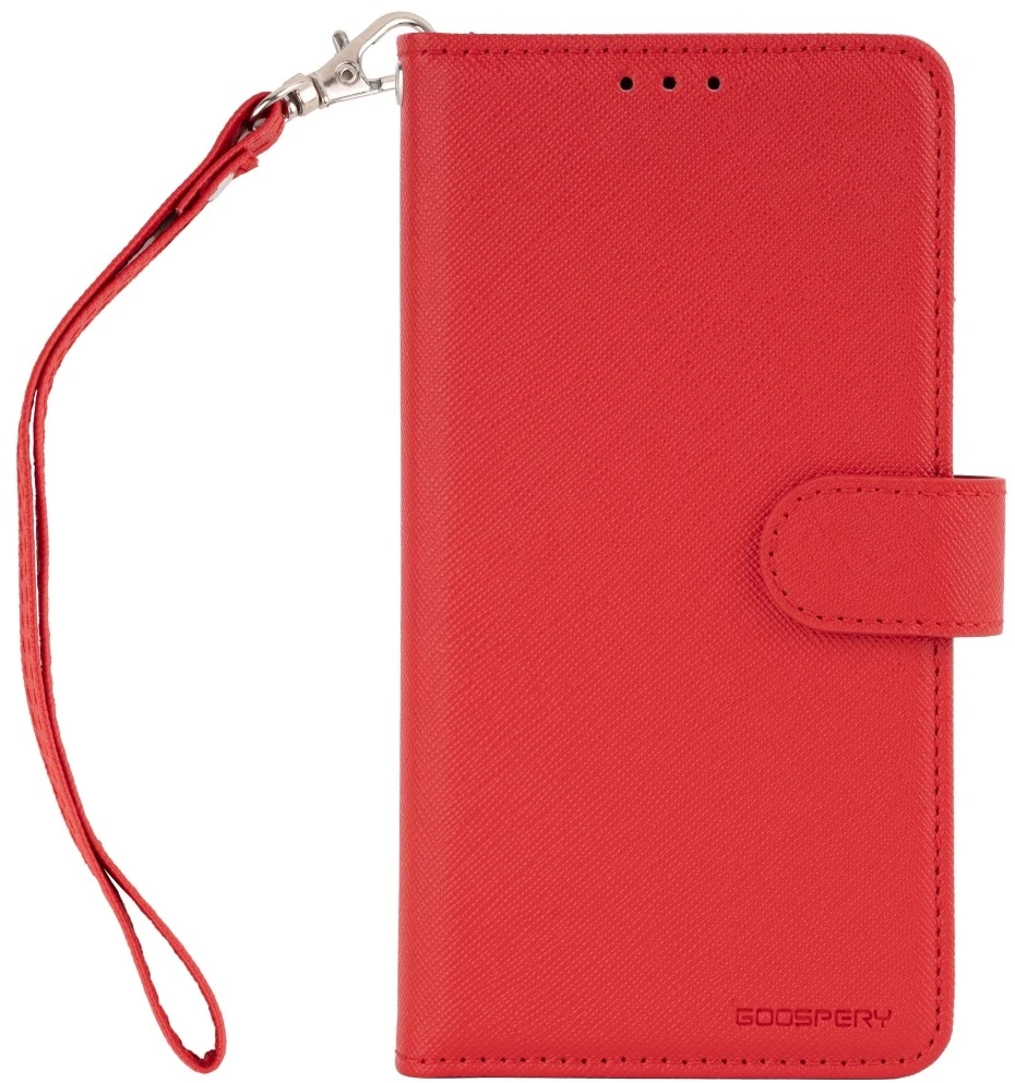 Dėklas Mercury Essential Diary do iPhone 17 Pro / 18 Pro raudona