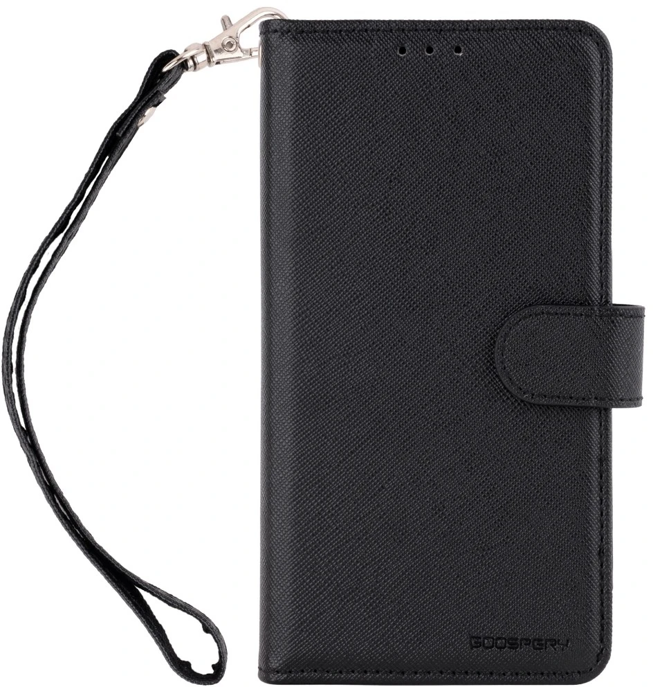Dėklas Mercury Essential Diary do iPhone 17 Pro / 18 Pro juoda
