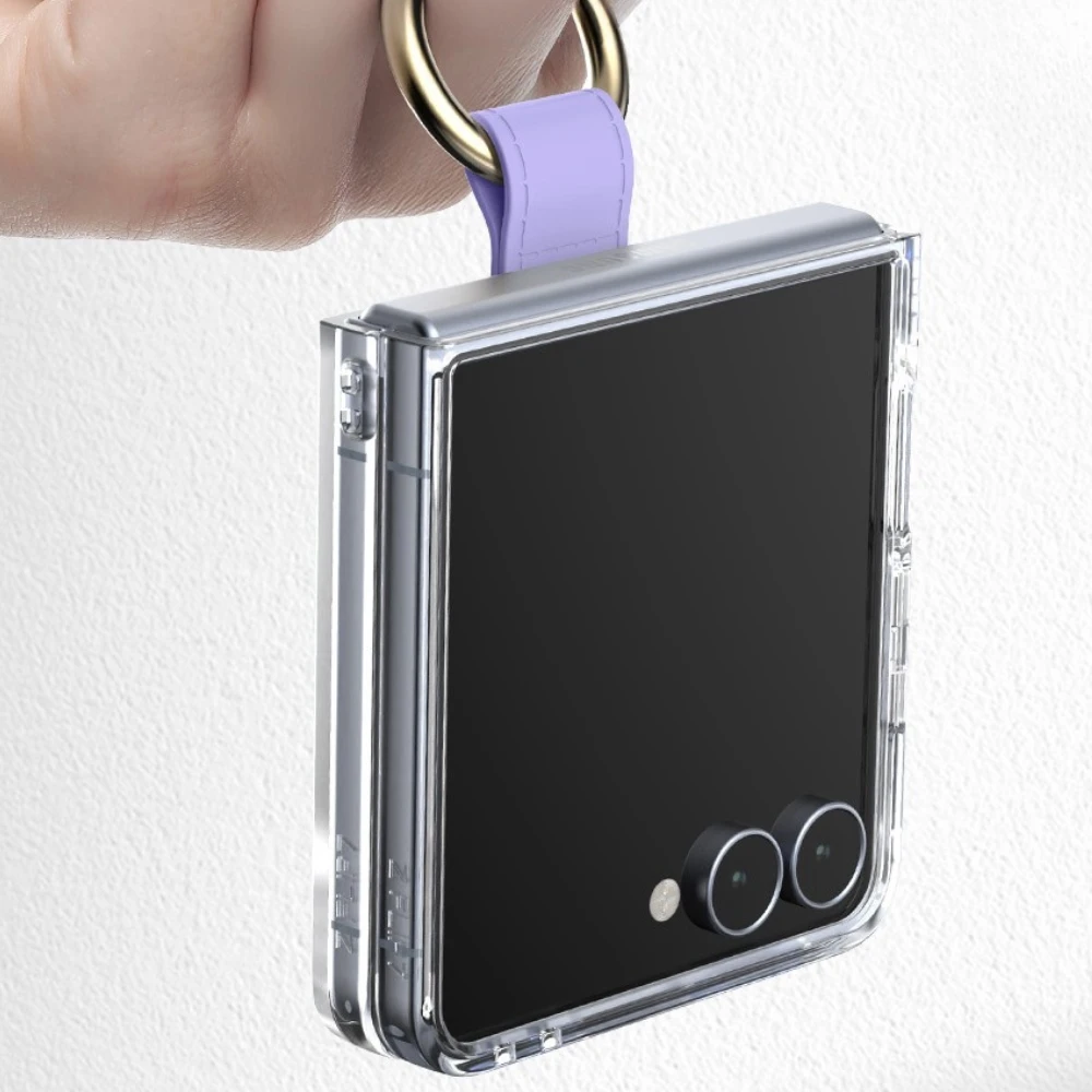 Dėklas Mercury Golden Bell Case for Samsung Galaxy Z Flip8 lilac violetinė
