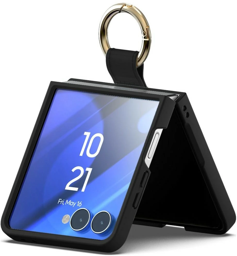 Dėklas Mercury Goldring Hard Case do Samsung Galaxy Z Flip8 juoda