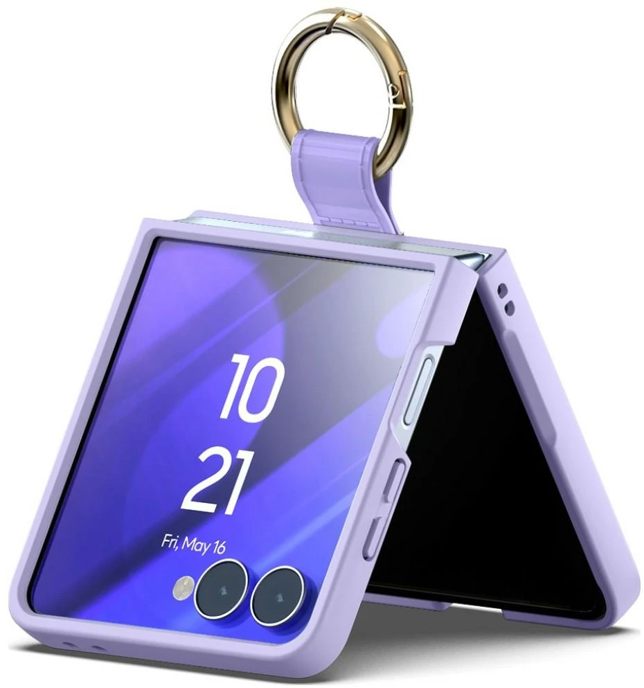 Dėklas Mercury Goldring Hard Case do Samsung Galaxy Z Flip8 violetinė