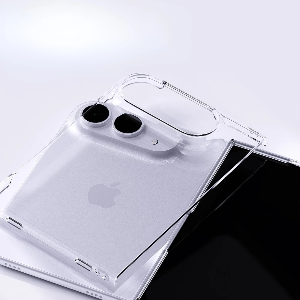Dėklas Mercury HardCase do iPhone Duo permatomas