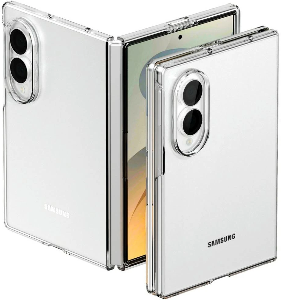 Mercury kietas PC dėklas, skirtas Samsung Galaxy Z Fold8, skaidrus