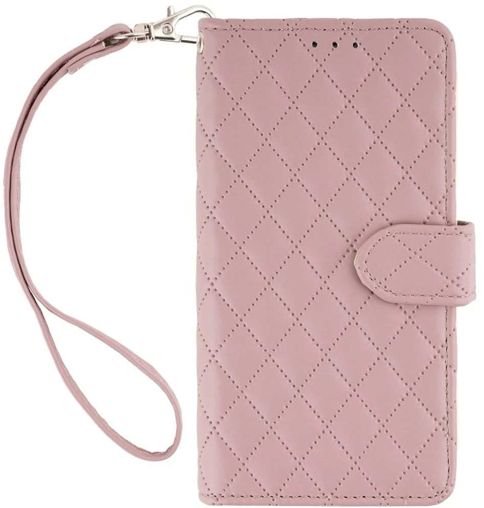 Dėklas Mercury Luxe Diary do iPhone 17 Pro / 18 Pro rose auksinis