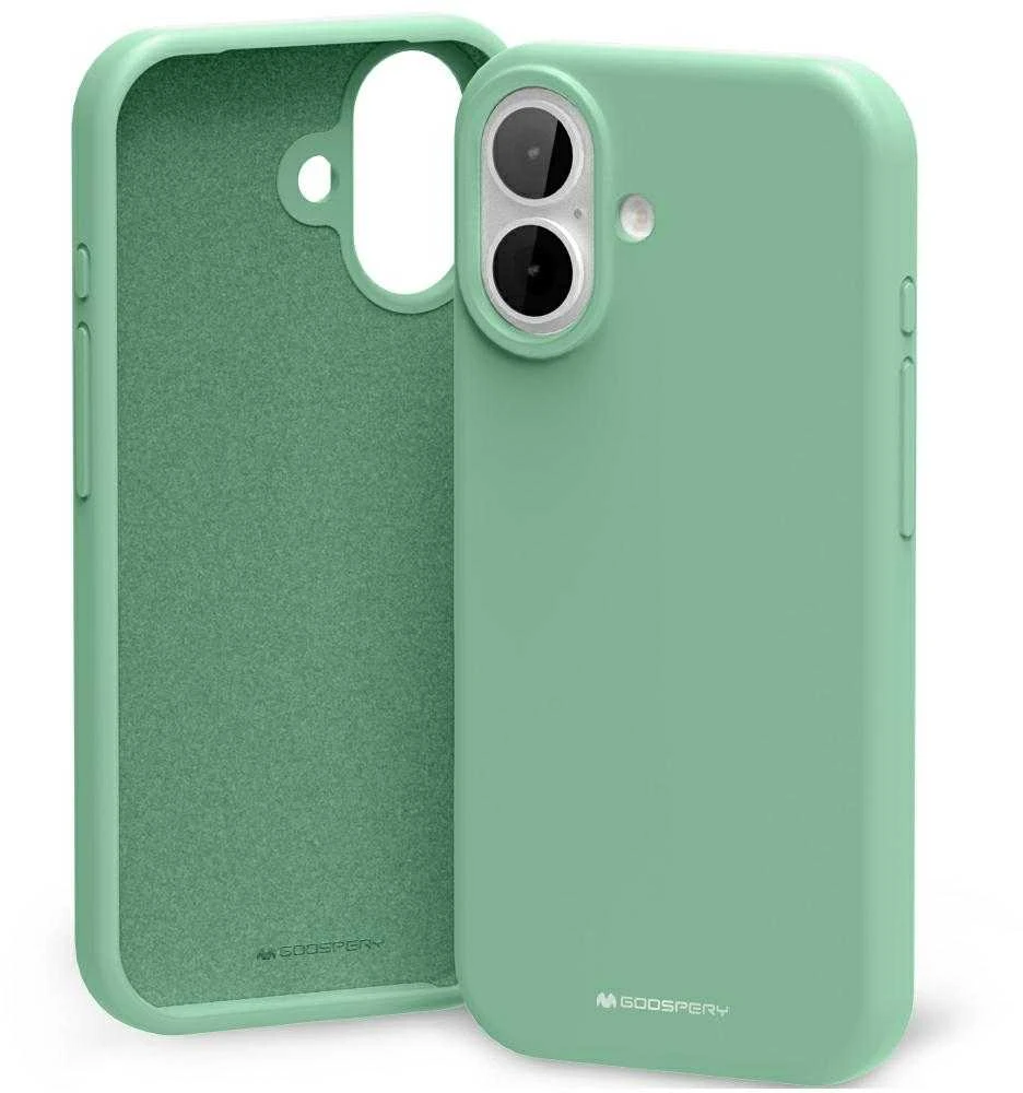 Mercury Silicone Dėklas Apple iPhone 17 Žalias