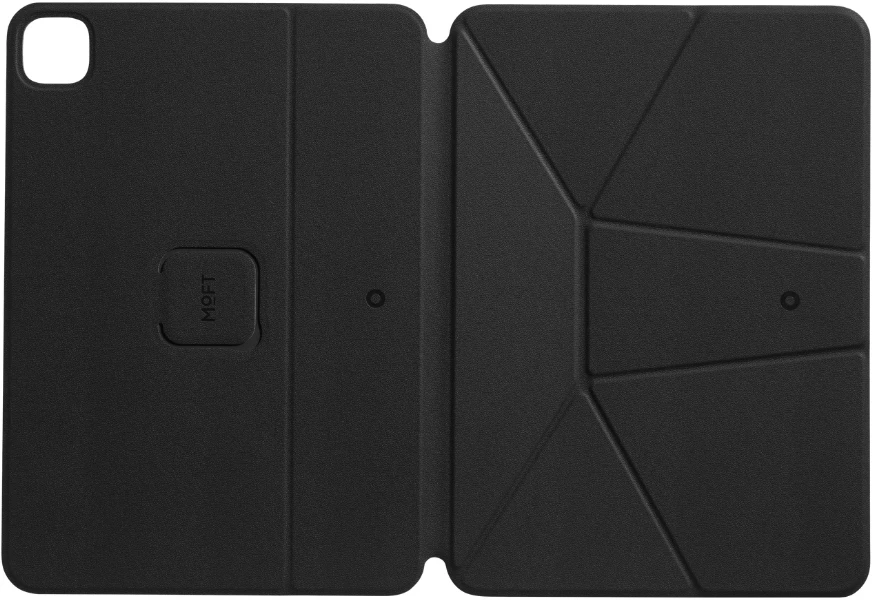 Dėklas Moft Dynamic Apple iPad 11″ A16 11 gen. (2025)/ Apple iPad 10.9″ 10 gen. (2022) juodos spalvos