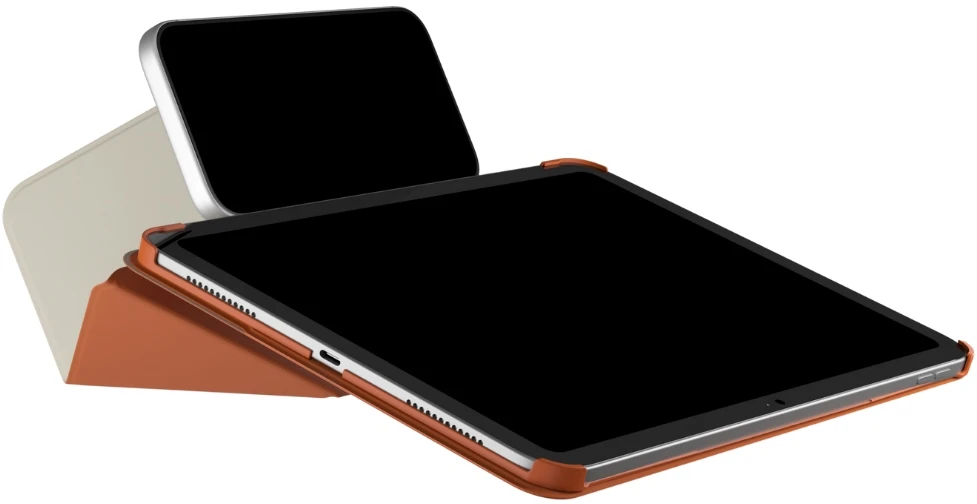 Dėklas Moft Dynamic folio, skirtas iPad Air 11″ M2 2024 / M3 2025 / 10.9″ Air 4 2020 / Air 5 2022, beach baltas