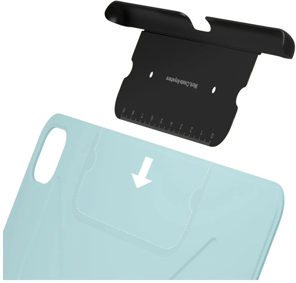 Dėklas Moft Dynamic folio do iPad Air 11" M2 2024 / M3 2025 / 10.9" Air 4 2020 / Air 5 2022 peony