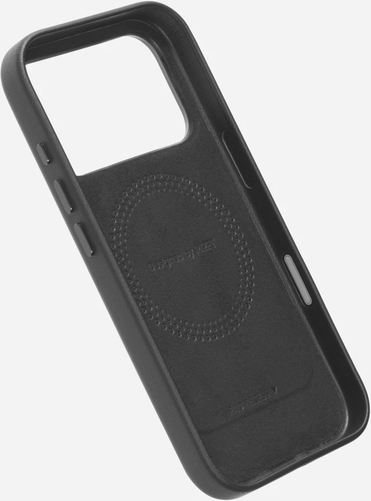 Dėklas Moft Snap MagSafe skirtas iPhone 18 Pro / 17 Pro juodos spalvos
