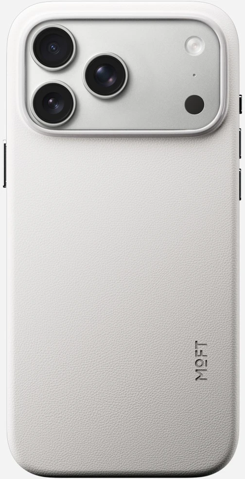 Dėklas Moft Snap MagSafe skirtas iPhone 18 Pro Max / 17 Pro Max pilkos spalvos