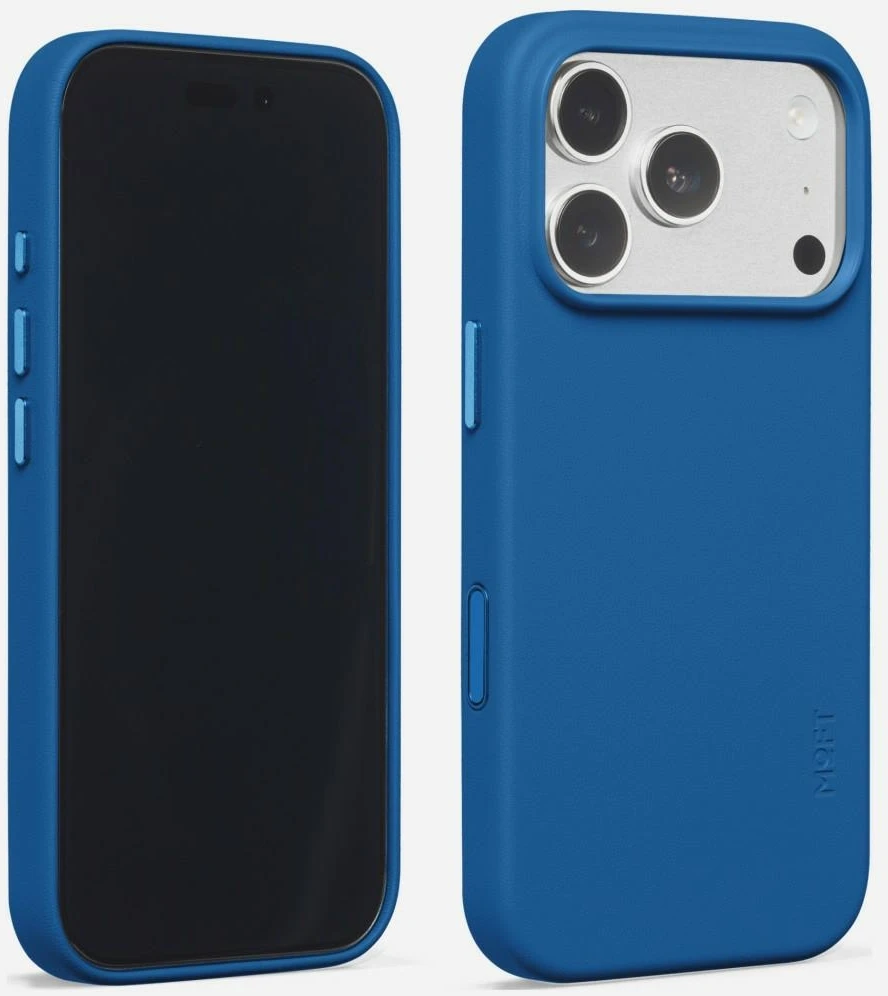 Dėklas Moft Snap MagSafe skirtas iPhone 18 Pro / 17 Pro mėlyna