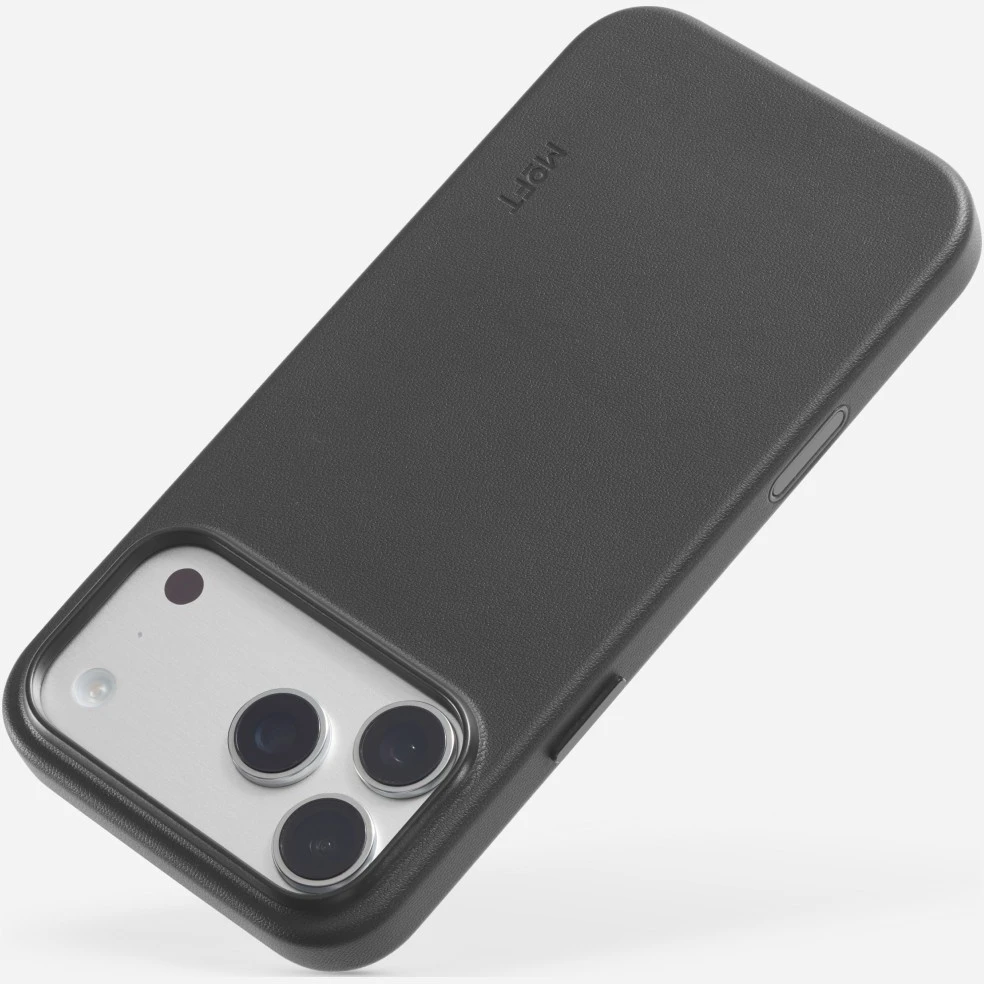 Dėklas Moft Snap MagSafe skirtas iPhone 18 Pro Max / 17 Pro Max juodos spalvos