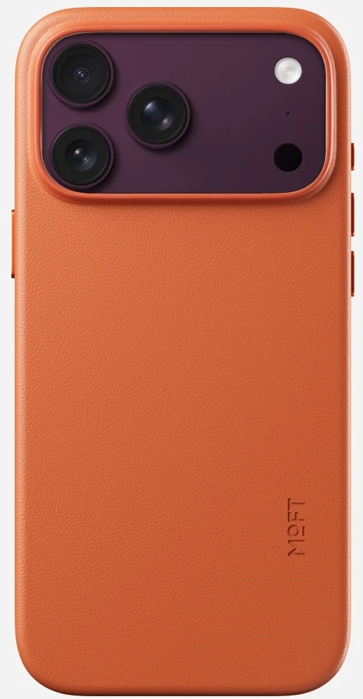 Dėklas Moft Snap MagSafe skirtas iPhone 18 Pro Max / 17 Pro Max oranžinė