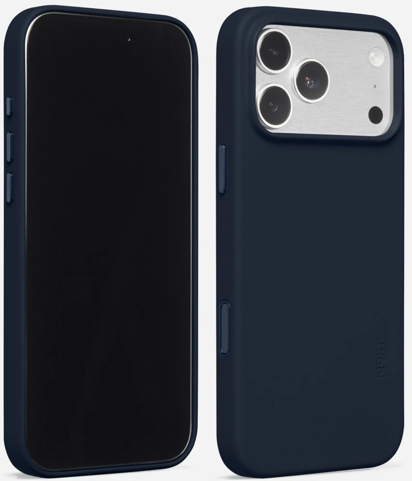 Dėklas Moft Snap MagSafe skirtas iPhone 18 Pro Max / 17 Pro Max mėlynos spalvos