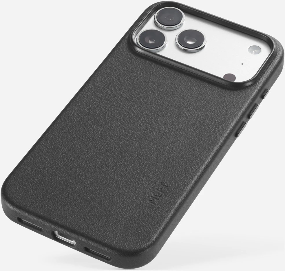 Dėklas Moft Snap MagSafe skirtas iPhone 18 Pro Max / 17 Pro Max juodos spalvos