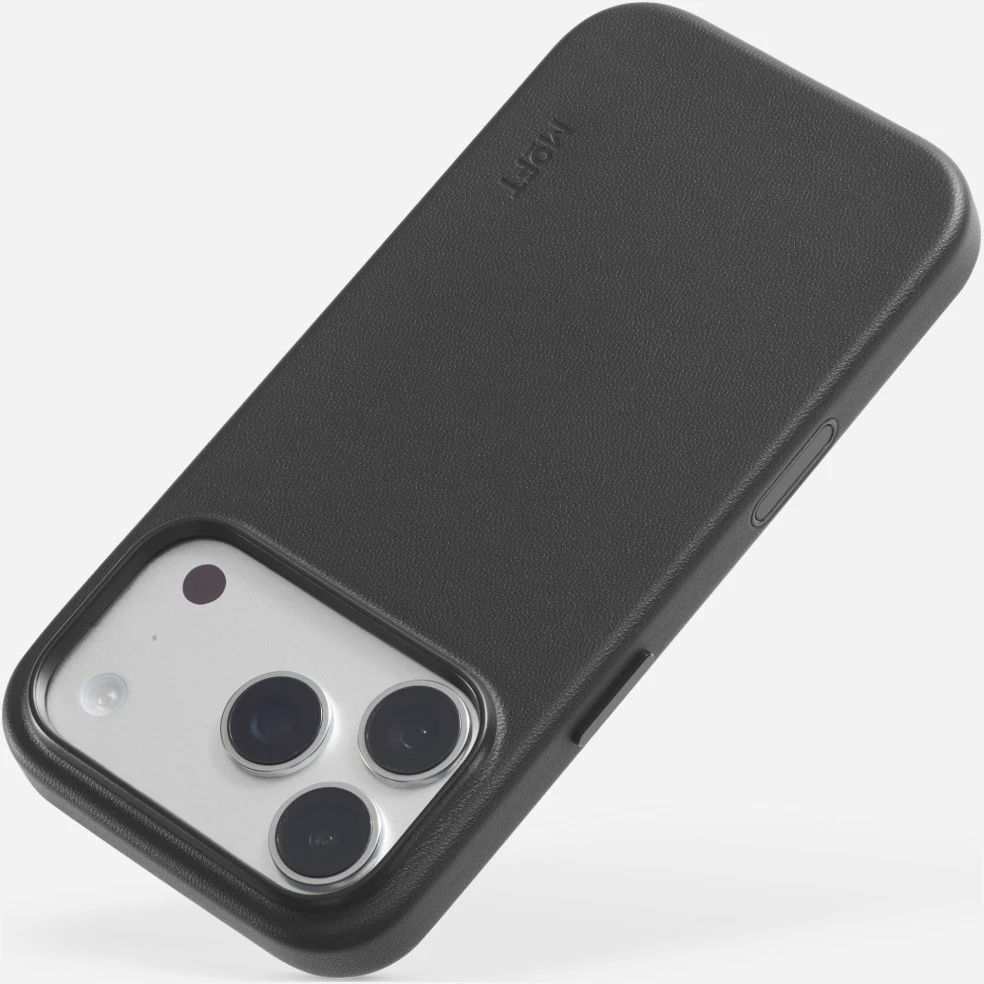 Dėklas Moft Snap MagSafe skirtas iPhone 18 Pro / 17 Pro juodos spalvos