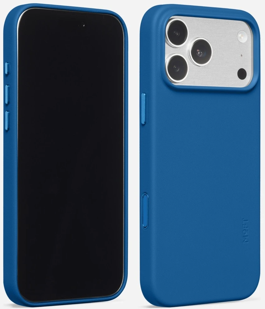 Dėklas Moft Snap MagSafe skirtas iPhone 18 Pro Max / 17 Pro Max mėlyna