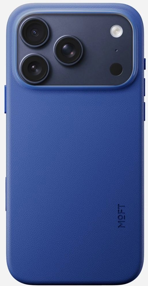 Dėklas Moft Snap MagSafe skirtas iPhone 18 Pro / 17 Pro mėlyna