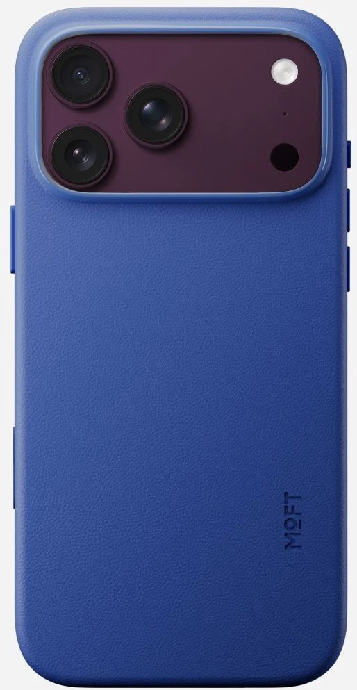 Dėklas Moft Snap MagSafe skirtas iPhone 18 Pro Max / 17 Pro Max mėlyna