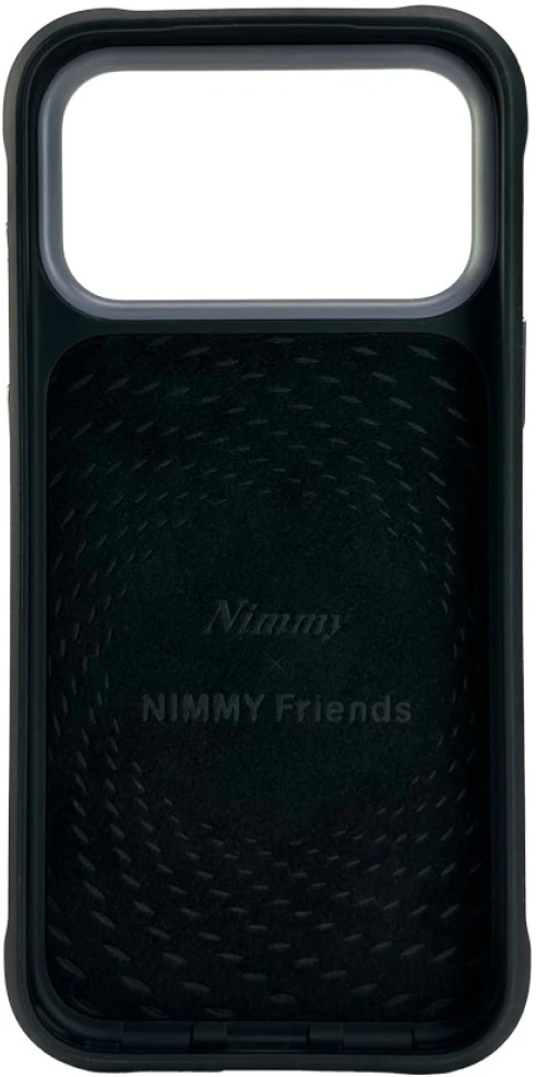 Dėklas NIMMY case BIG EYED GIANT PANDA for IPHONE 18 Pro/17 Pro juodas