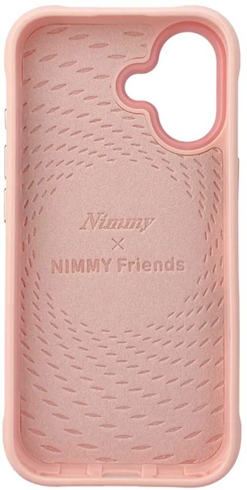 NIMMY dėklas BIG EYED PET 2.0 Cat, skirtas IPHONE 17, rožinis