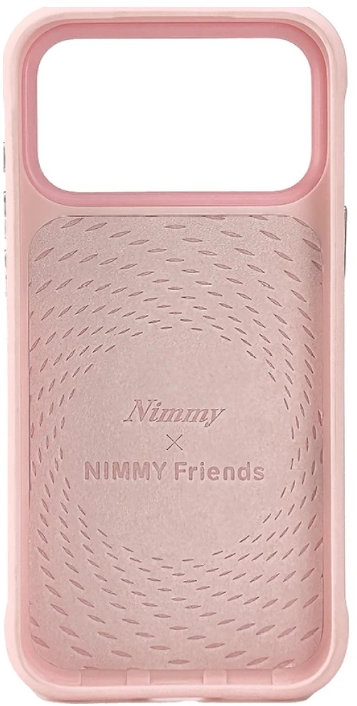 Dėklas NIMMY case BIG EYED RAGDOLL for IPHONE 18 Pro Max/17 Pro Max pink