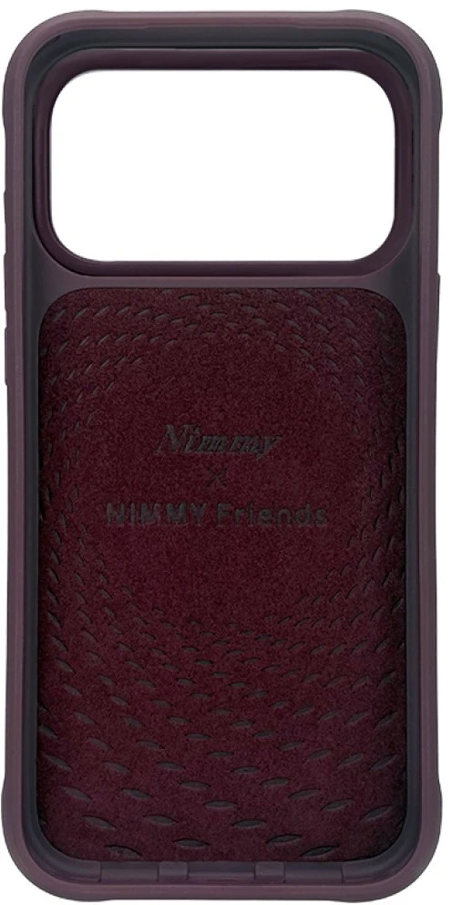 Dėklas NIMMY case GLASSES COOL DOG for IPHONE 18 Pro/17 Pro violetinė