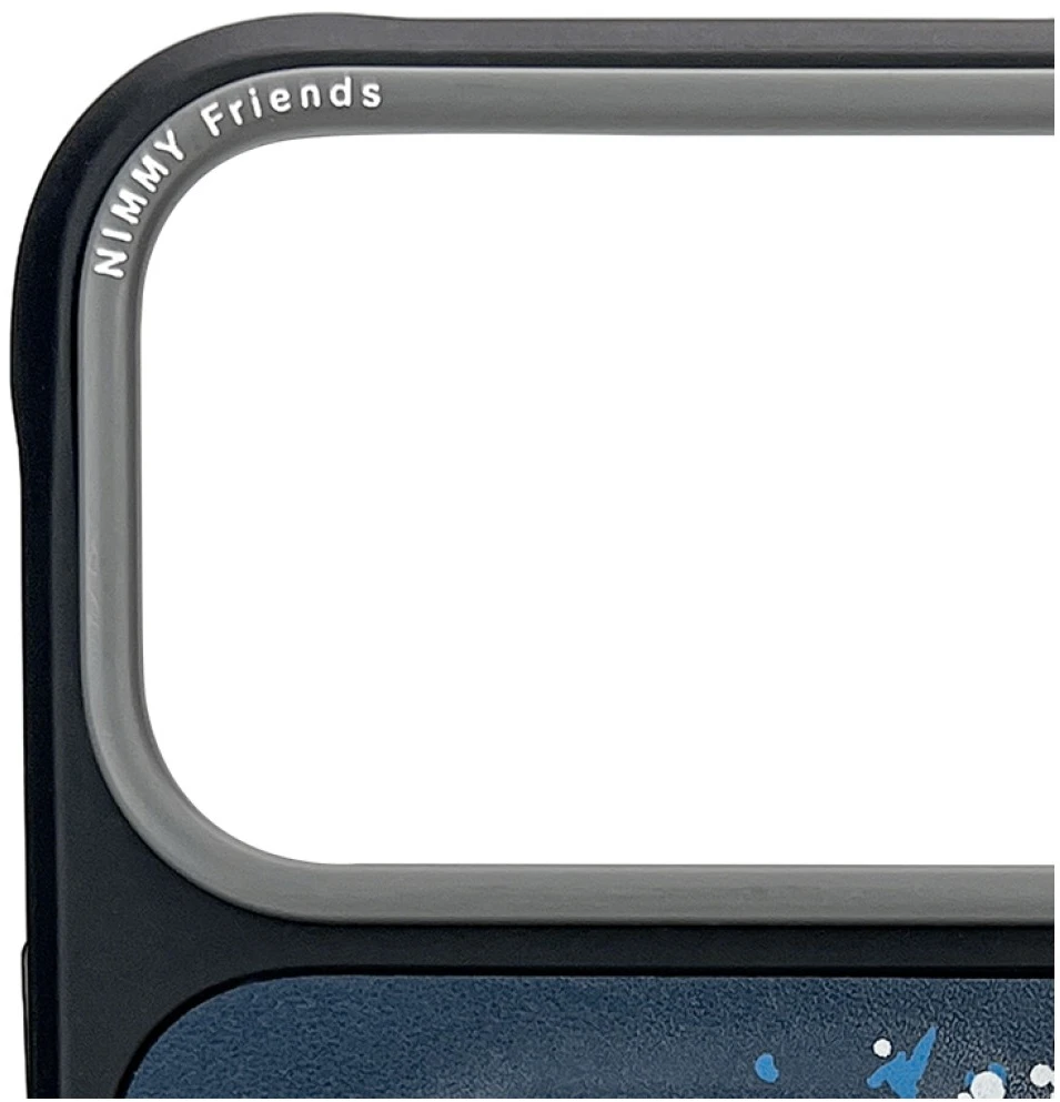 Dėklas NIMMY case HORSE compatible with MagSafe for IPHONE 18 Pro/17 Pro navy mėlynas