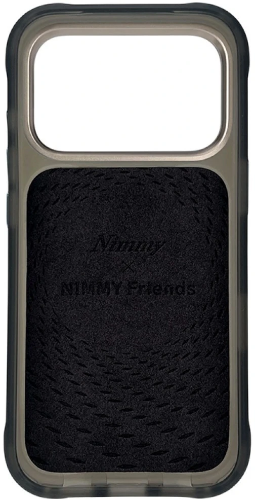 Dėklas NIMMY case MAGNETIC FANTASY ANIMAL DRAGON compatible with MagSafe for IPHONE 18 Pro/17 Pro pilkas