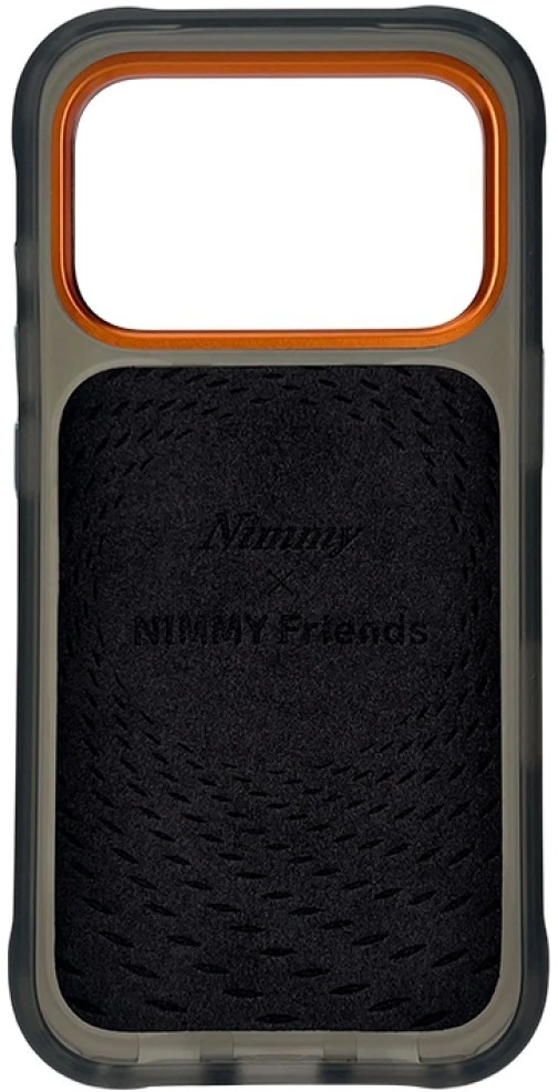 Dėklas NIMMY case MAGNETIC FANTASY ANIMAL HORSE compatible with MagSafe for IPHONE 18 Pro/17 Pro oranžinis